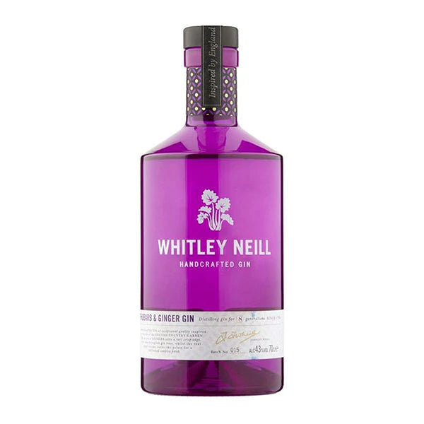 Whitley Neill Rhubarb & Ginger 43% 70 cl.