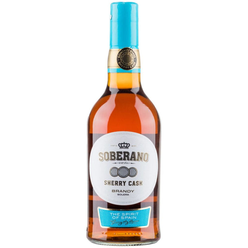 Soberano Brandy 36% 70 cl.