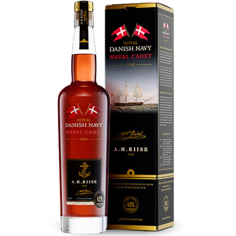 A.H. Riise, Old St. Croix, Royal Danish Navy, Naval Cadet 42% 70 cl.