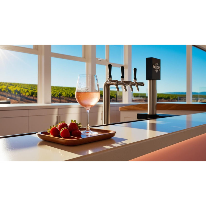 Serena Vino Rosato – Frisk rosé med smag af sommer, 20 ltr KeyKeg