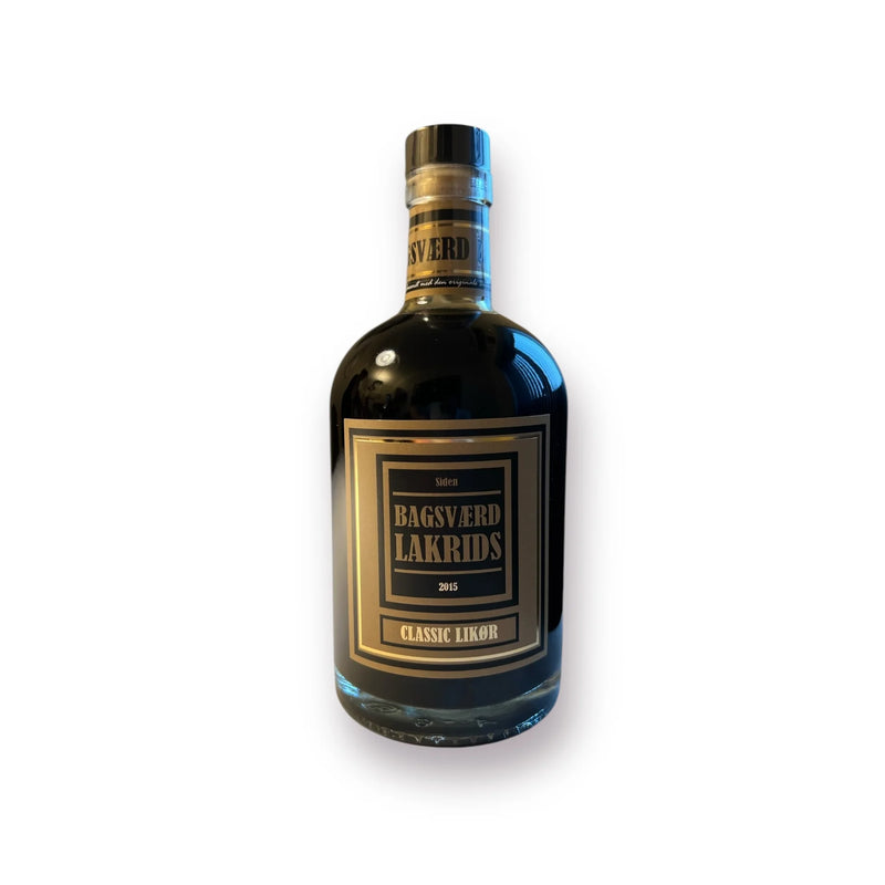 Bagsværd Klassischer Lakritzlikör 20 % 50 cl.