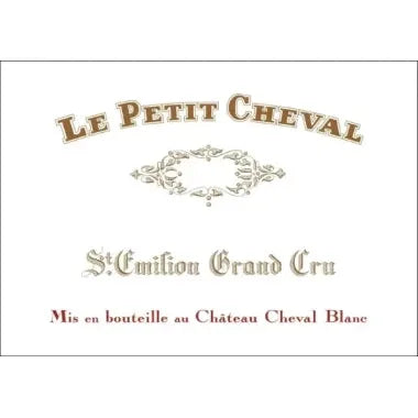 2021 Le Petit Cheval, Saint-Emilion Grand Cru