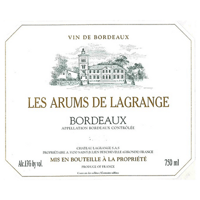 2023 Les Arums de Lagrange, Bordeaux Blanc