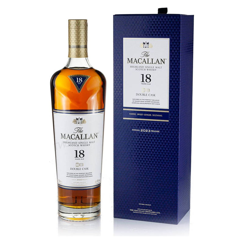 The Macallan 18 years Old Double Cask, 2023 release