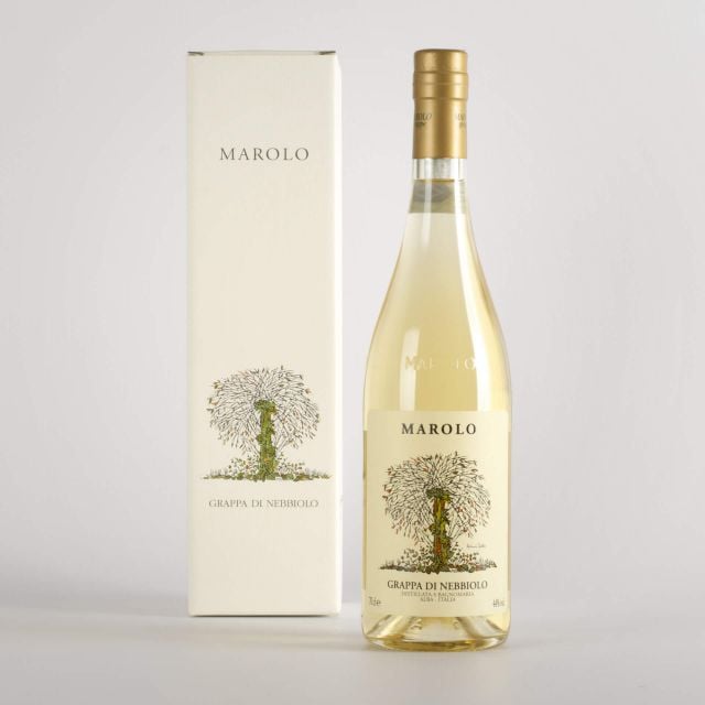 Grappa di Nebbiolo, Marolo, 44%, 70 cl.