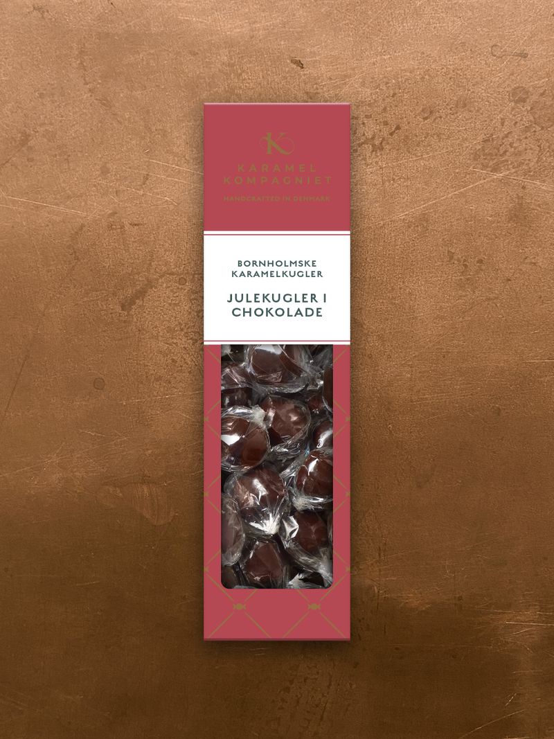 Karamel Kompagniet, Julekugler i chokololade, 138 gram