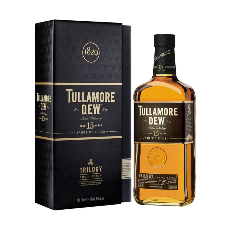 Tullamore Dew 15 Years Old Trilogy 70 cl. 40 %