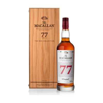 The Macallan Red Collection 77 Years Old