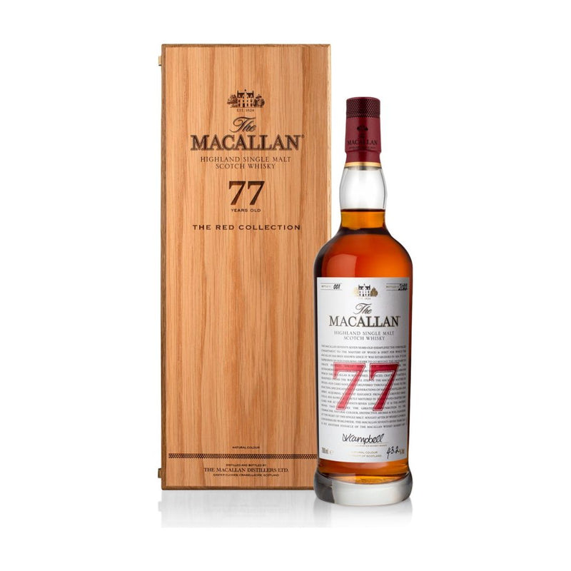 The Macallan Red Collection 77 Jahre alt