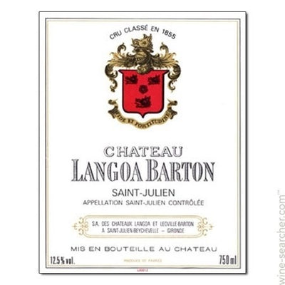 2015 kap. Langoa Barton, Saint-Julien 3:e Cru