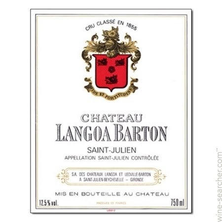 2015 Ch. Langoa Barton, Saint-Julien 3. Cru