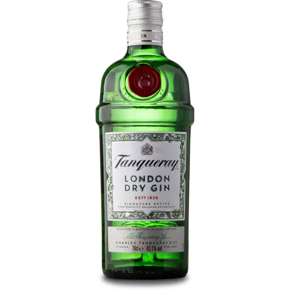 Tanqueray Dry Gin, 43.1%, 70 cl.
