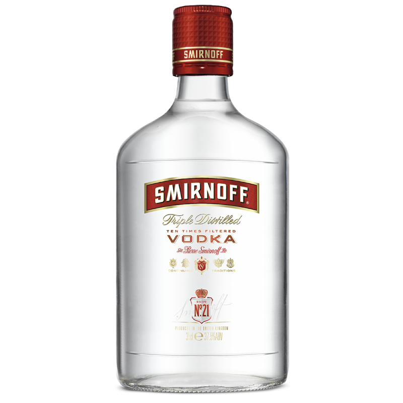 Smirnoff Vodka 37,5 %, 35 cl.