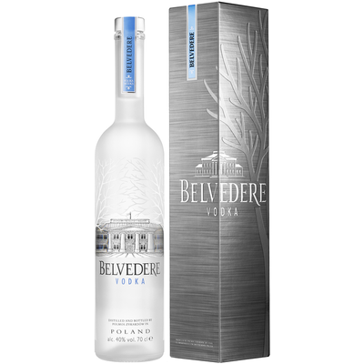 Belvedere Vodka Pure Jeroboam, 3 lit., 40 % - Ludv. Bjørns Vinhandel