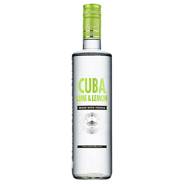 Cuba Lime/Citron Vodka, 30%, 70 cl.