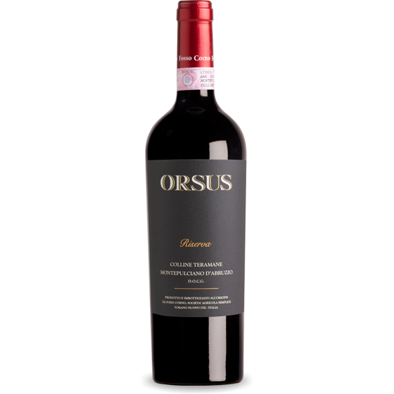 2019 ORSUS Riserva, Montepulciano d&