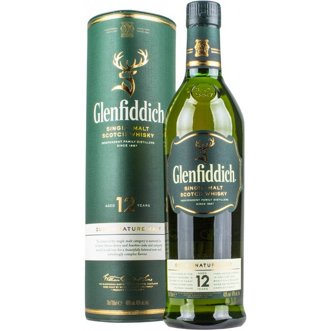 Glenfiddich 12 Years Single Malt - Ludv. Bjørns Vinhandel