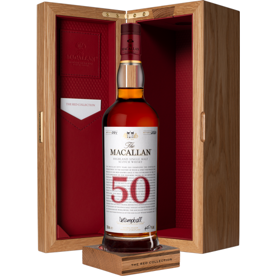 The  Macallan Red Collection 50 Years Old
