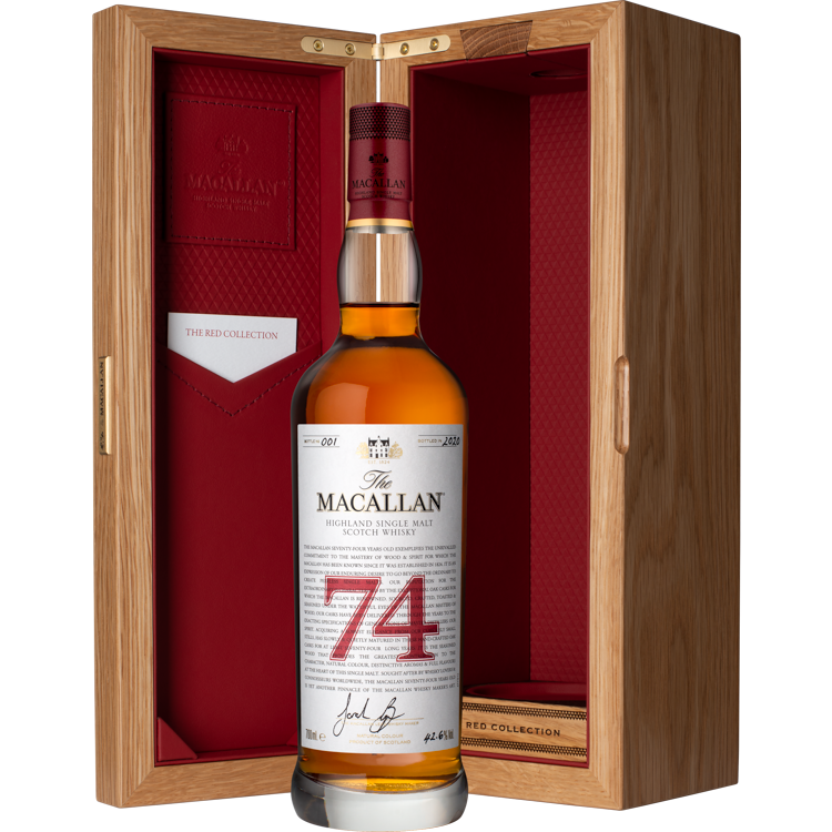 Macallan Red Collection 74 år gammal