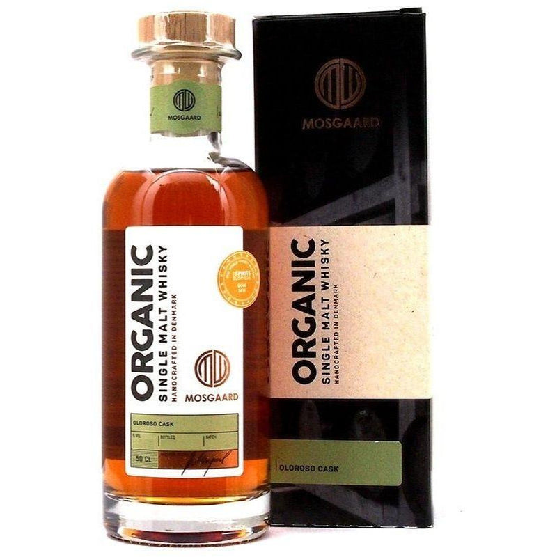 Mosgaard Single Malt Whisky Oloroso Cask Økologisk 46,2% 50 cl.