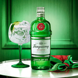 Tanqueray Dry Gin, 43,1 %, 70 cl.