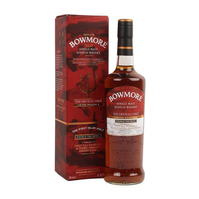 Bowmore Devil's Cask III, 43%, 70 Cl. - Ludv. Bjørns Vinhandel