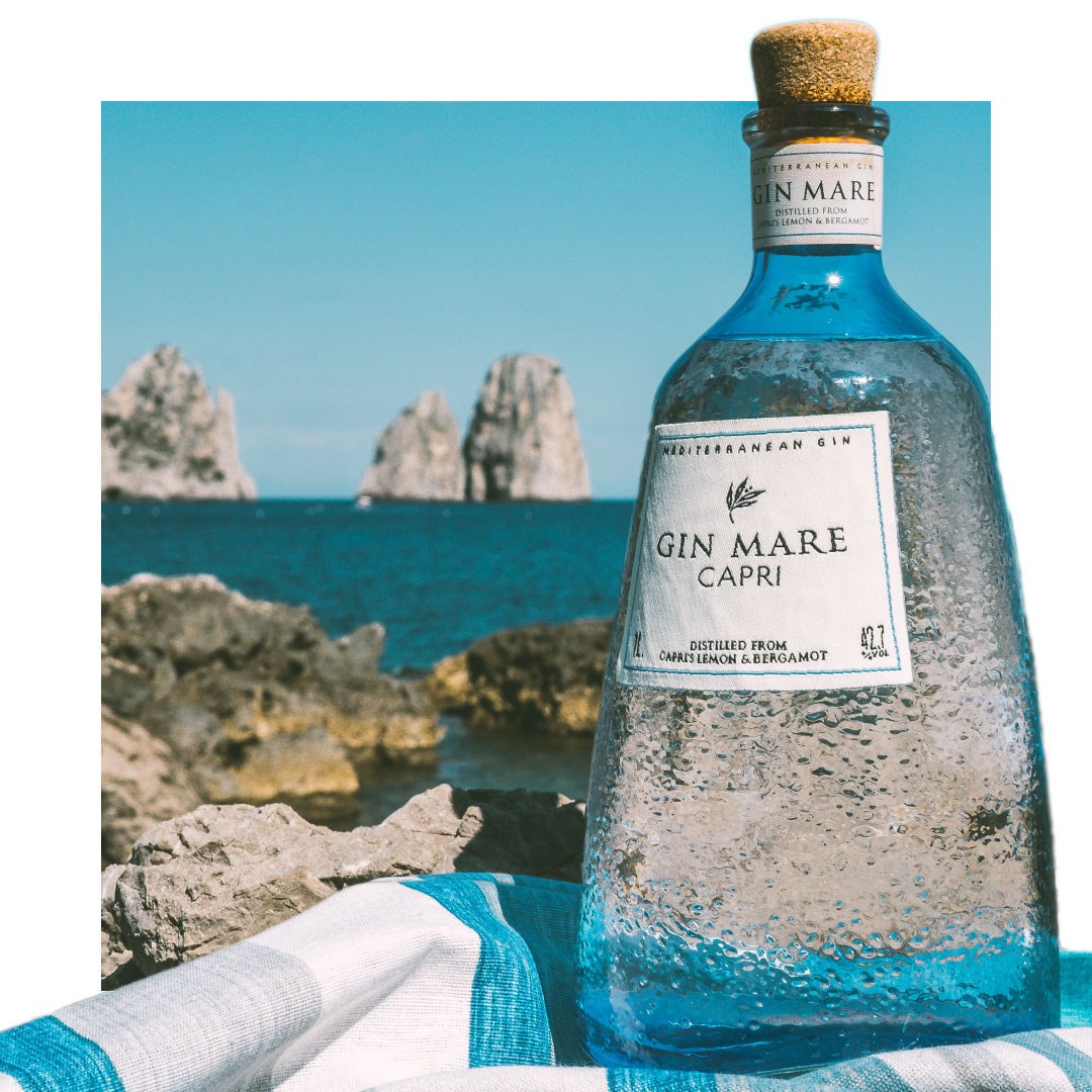 cl. Vinhandel – Ludvig Mediterranean Gin 42,7% Capri, Mare Bjørns Gin 70