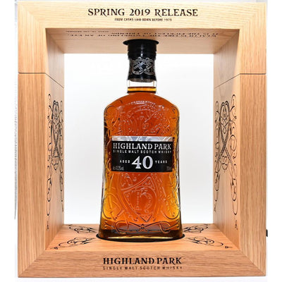 Highland Park, 40 Years Old, Spring 2019 Release, 43,2%, 70 cl. - Ludv. Bjørns Vinhandel