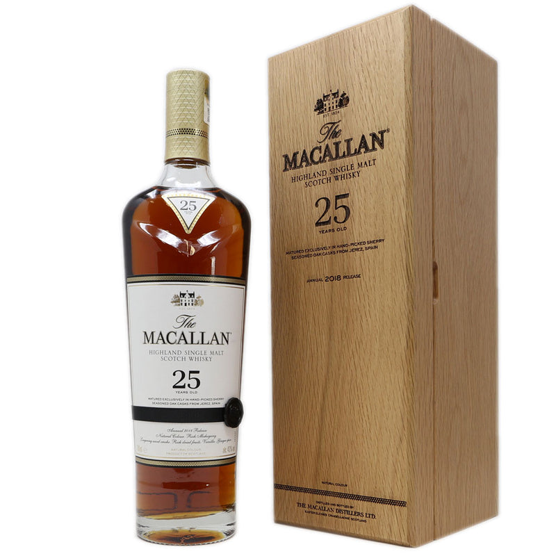 The Macallan 25 Years Old Sherry Oak - Ludv. Bjørns Vinhandel