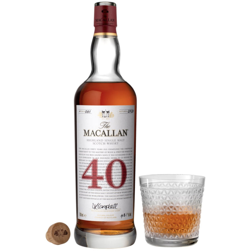 The Macallan Red Collection  40 Years Old - Ludv. Bjørns Vinhandel