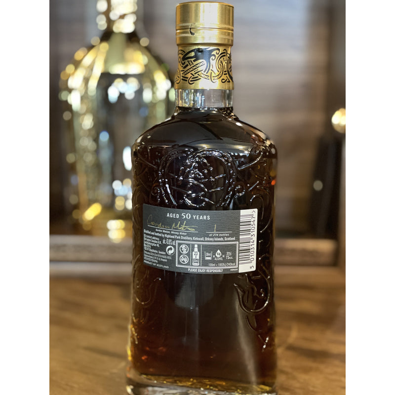 Highland Park, 50 Jahre, 43,8 % 70 cl.