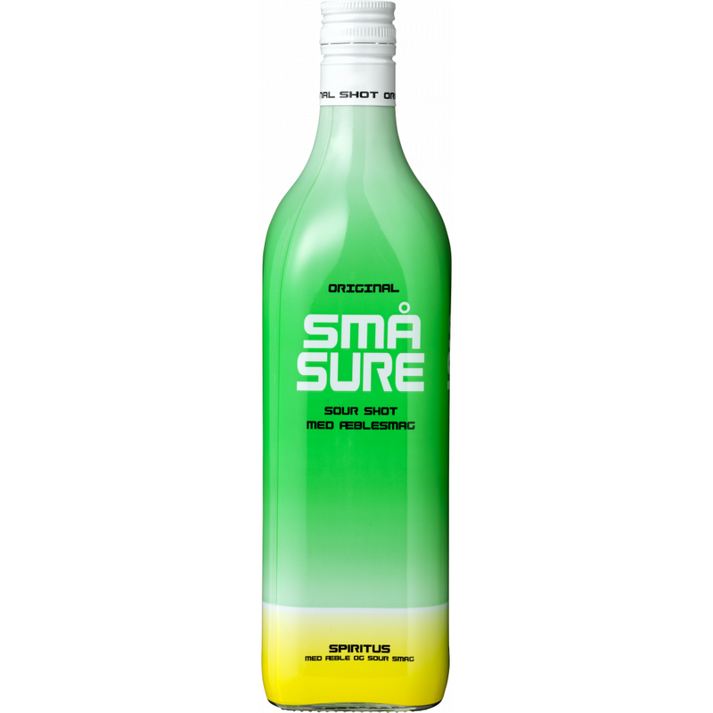 Kleiner saurer Apfel-Shot, 16,4 %, 100 cl.