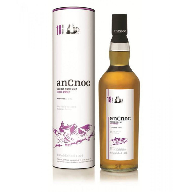 An Cnoc 18 Years, 46%, 70 cl. Single Malt - Ludv. Bjørns Vinhandel