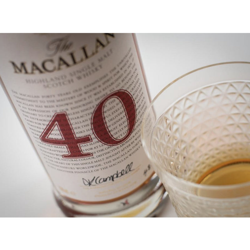 The Macallan Red Collection  40 Years Old - Ludv. Bjørns Vinhandel