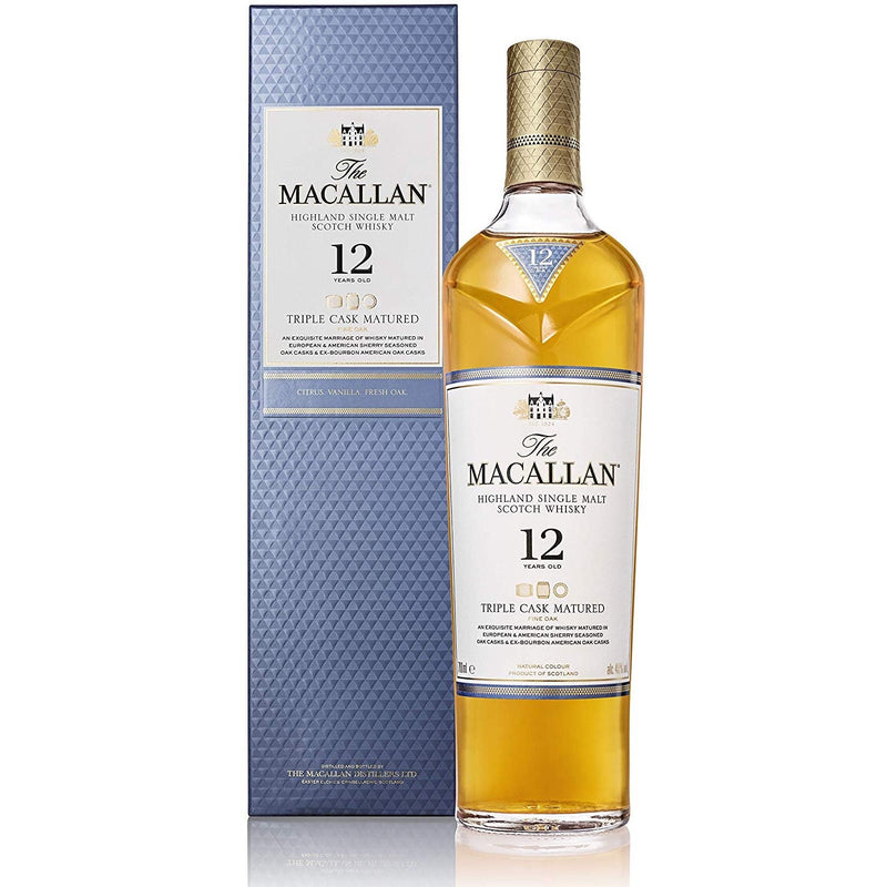 Macallan 12 år gammal, trippelfat