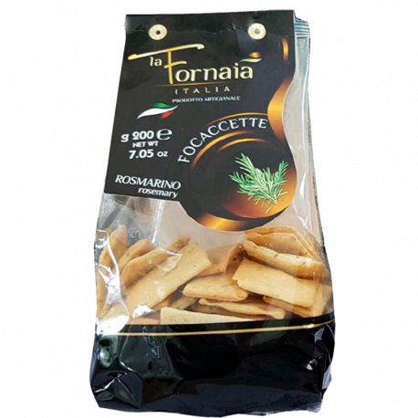 Focaccette Rosmarino, 200 gr.