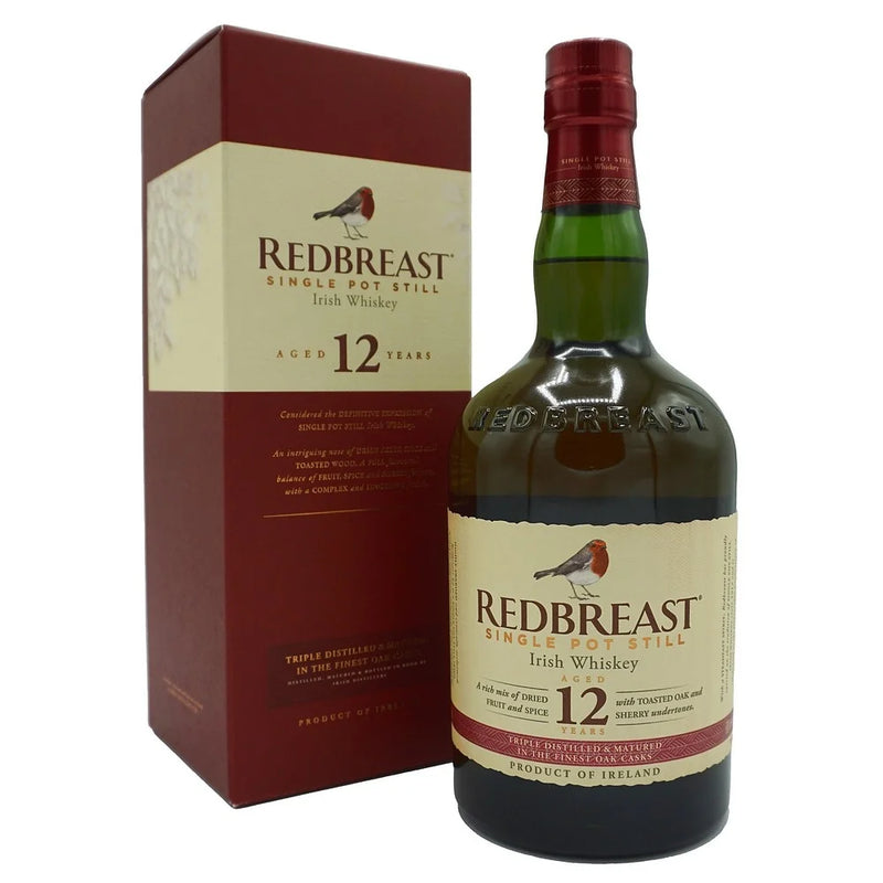 Redbreast 12 Years Old, Single Pot Still, Irish Whisky