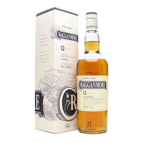 Cragganmore Malt, 12 år, 40%, 70 cl. 12 Years old - Ludv. Bjørns Vinhandel