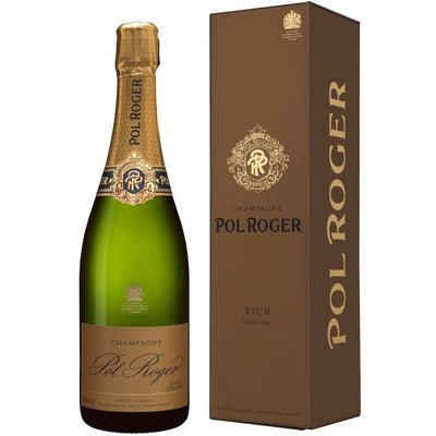 Pol Roger Champagne, Cuvée Rich, Demi-Sec - Ludv. Bjørns Vinhandel