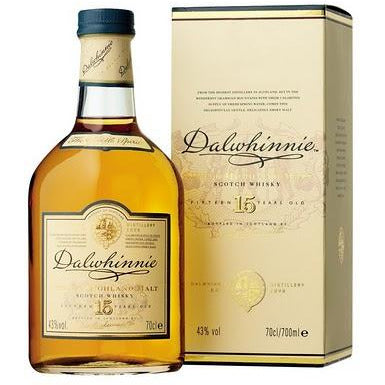 Dalwhinnie Malt  15 Years old - Ludv. Bjørns Vinhandel