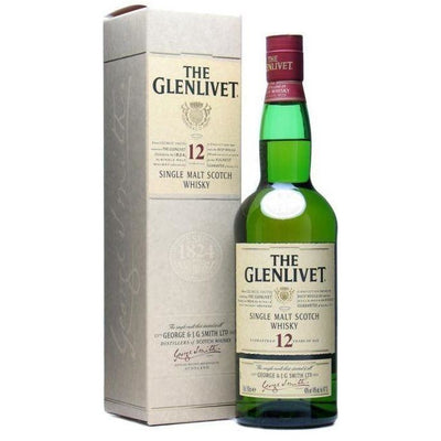 The Glenlivet Malt, 40%, 70 cl. 12 years old - Ludv. Bjørns Vinhandel