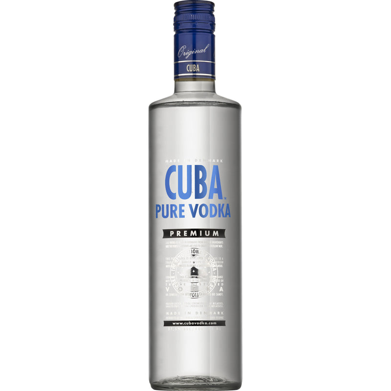 Cuba Pure Vodka, 37,5%, 70 cl. - Ludv. Bjørns Vinhandel