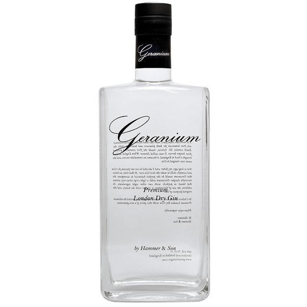 Geranium Gin, 44%, 70 cl. Geranium, Premium London Dry Gin - Ludv. Bjørns Vinhandel
