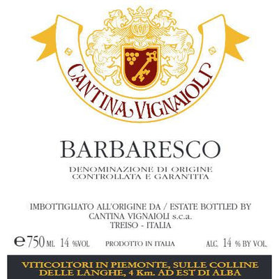 2015 Barbaresco, Cantina Vignaioli - Ludv. Bjørns Vinhandel