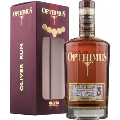 Opthimus Ron Dominicano, 25 år Malt Whisky Finish - Ludv. Bjørns Vinhandel