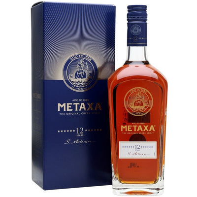 Metaxa 12* stjerner, 40%, 70 cl. - Ludv. Bjørns Vinhandel